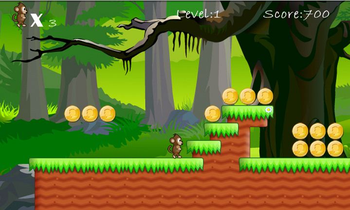 Jungle Monkey - Game chú khỉ tinh nghịch cho Android