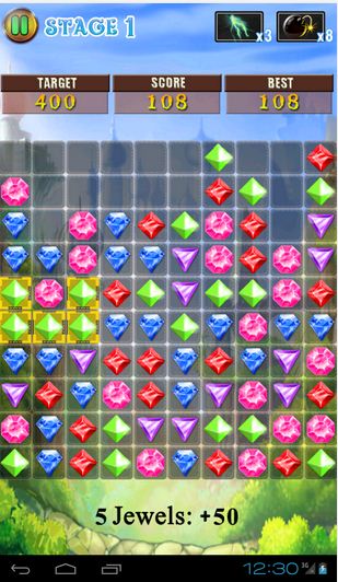 Jewels Pop - Game xếp kim cương mới nhất 2014