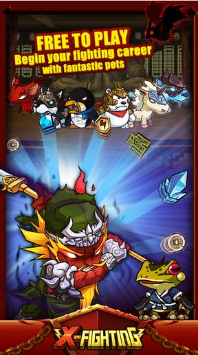 Tải Game Game X-Fighting Hack Mod Skip Battle Cho Android 1