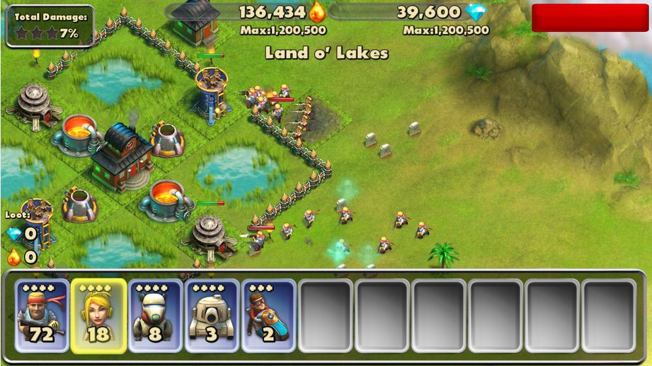 Battle Beach - Game chiến thuật thủ thành hay nhất nhì cho Android