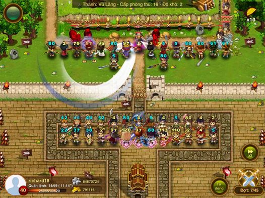 Vua Thủ Thành - Game chiến thuật phòng thủ Tướng Việt Đại Náo Tam Quốc