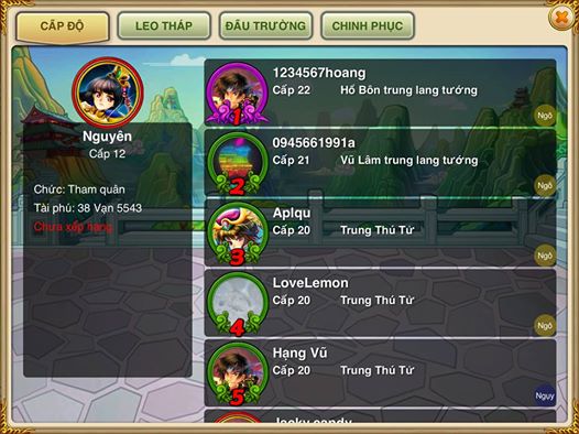 Vua Thủ Thành - Game chiến thuật phòng thủ Tướng Việt Đại Náo Tam Quốc