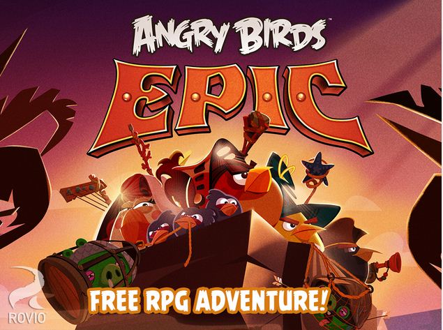 Angry Bird cho Android phiên bản Chiến binh chim Epic